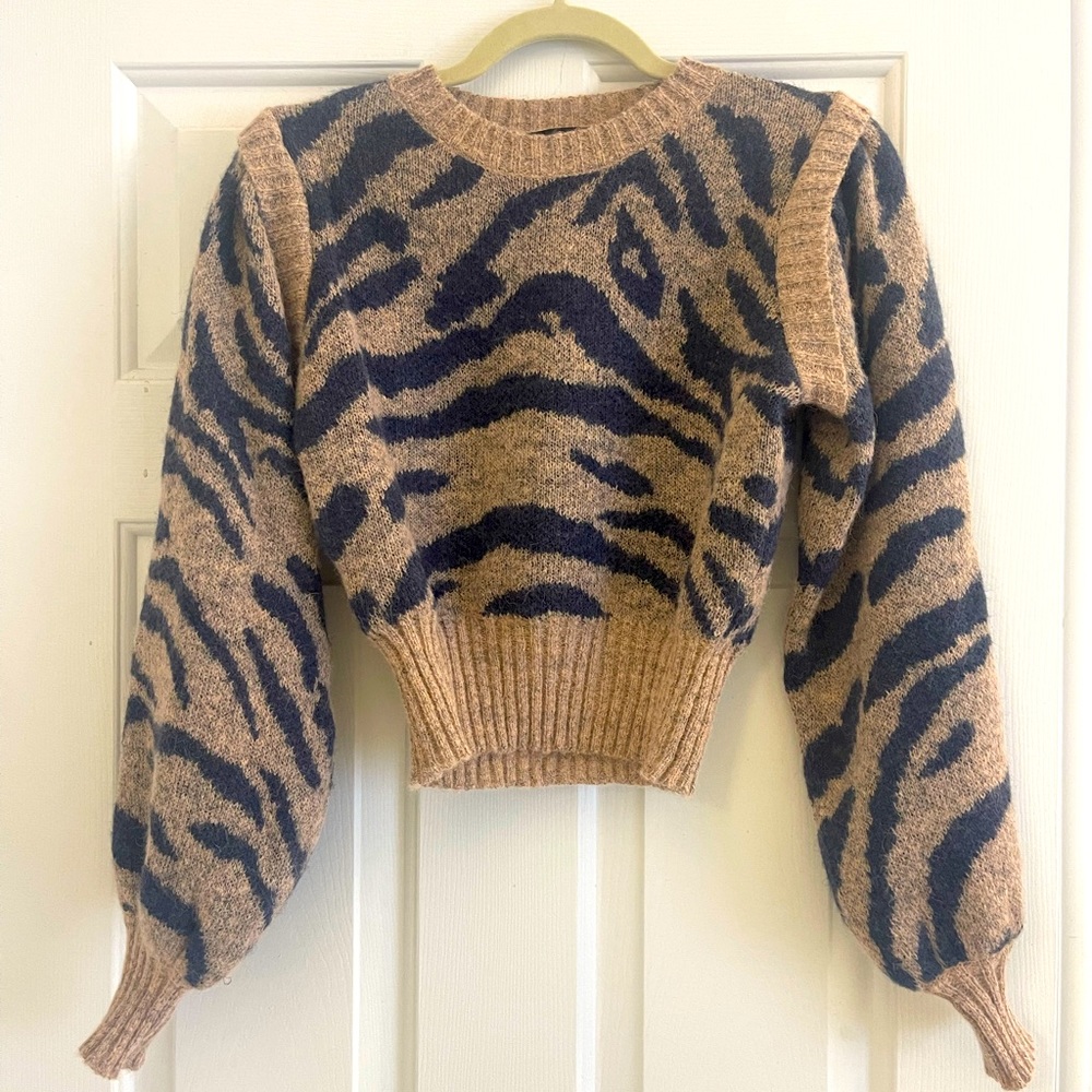 NEW EN SAISON Mares Knit Top Sweater